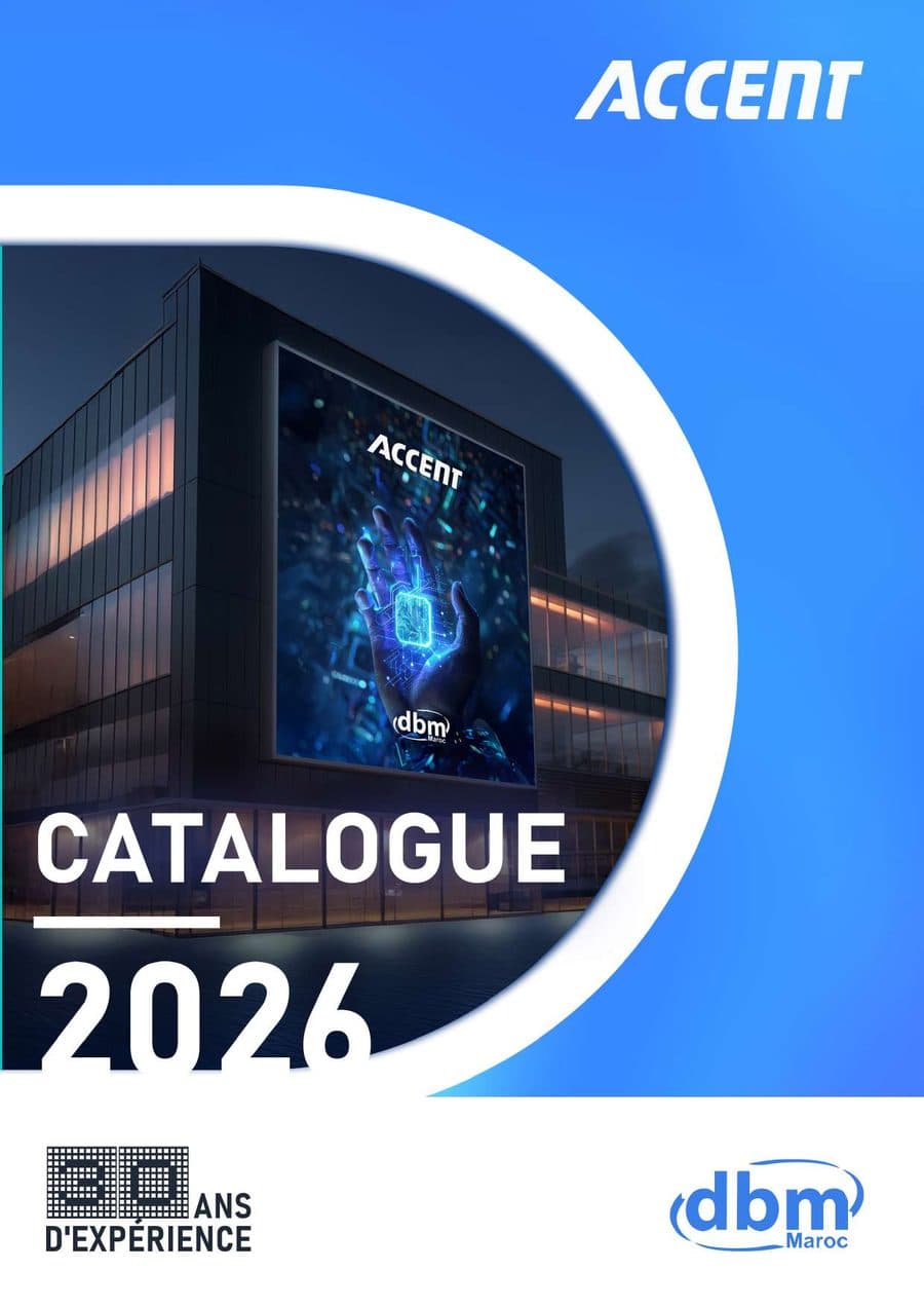 Couverture du catalogue DBM Maroc 2026