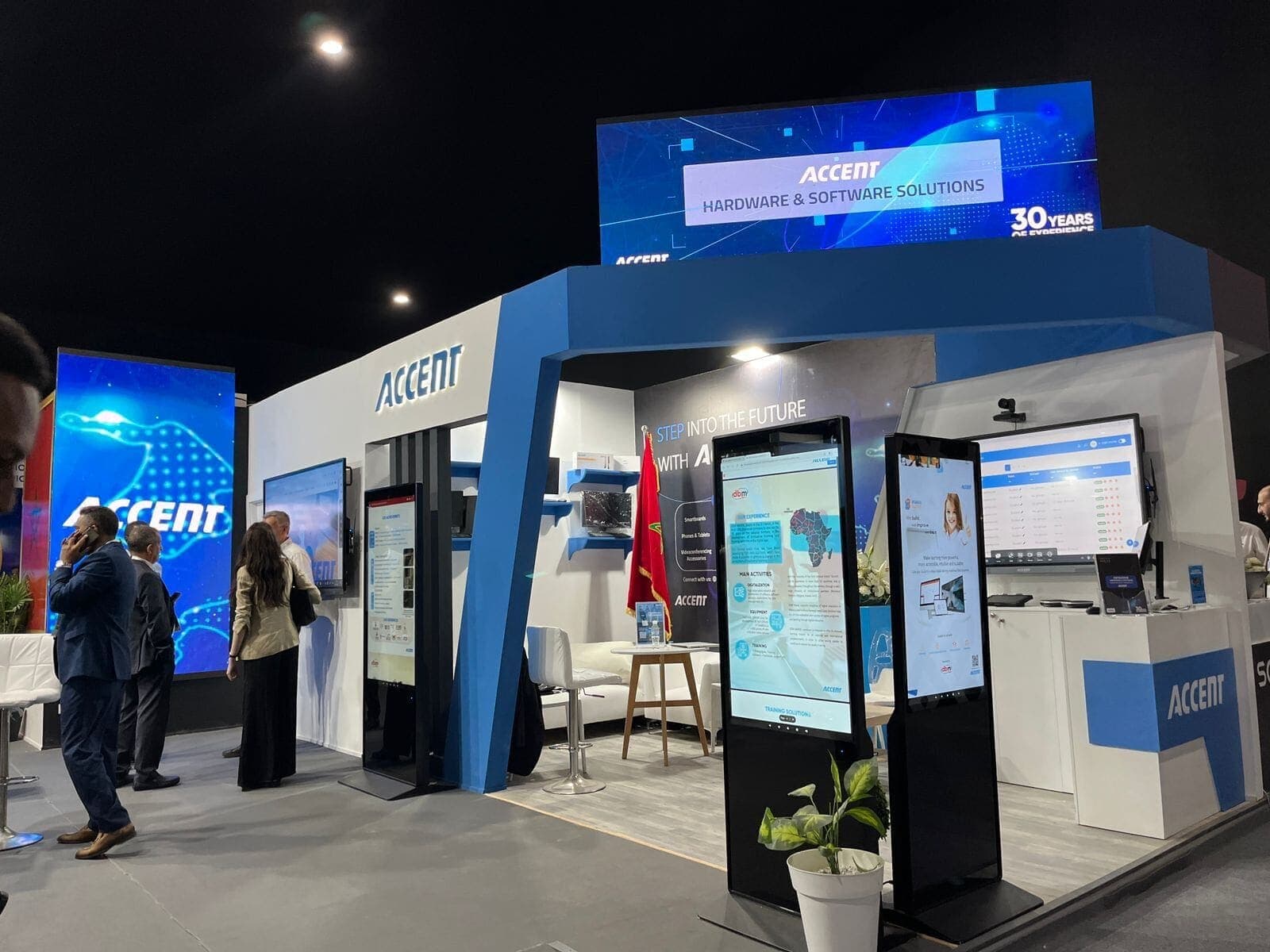 Stand ACCENT sur un salon professionnel